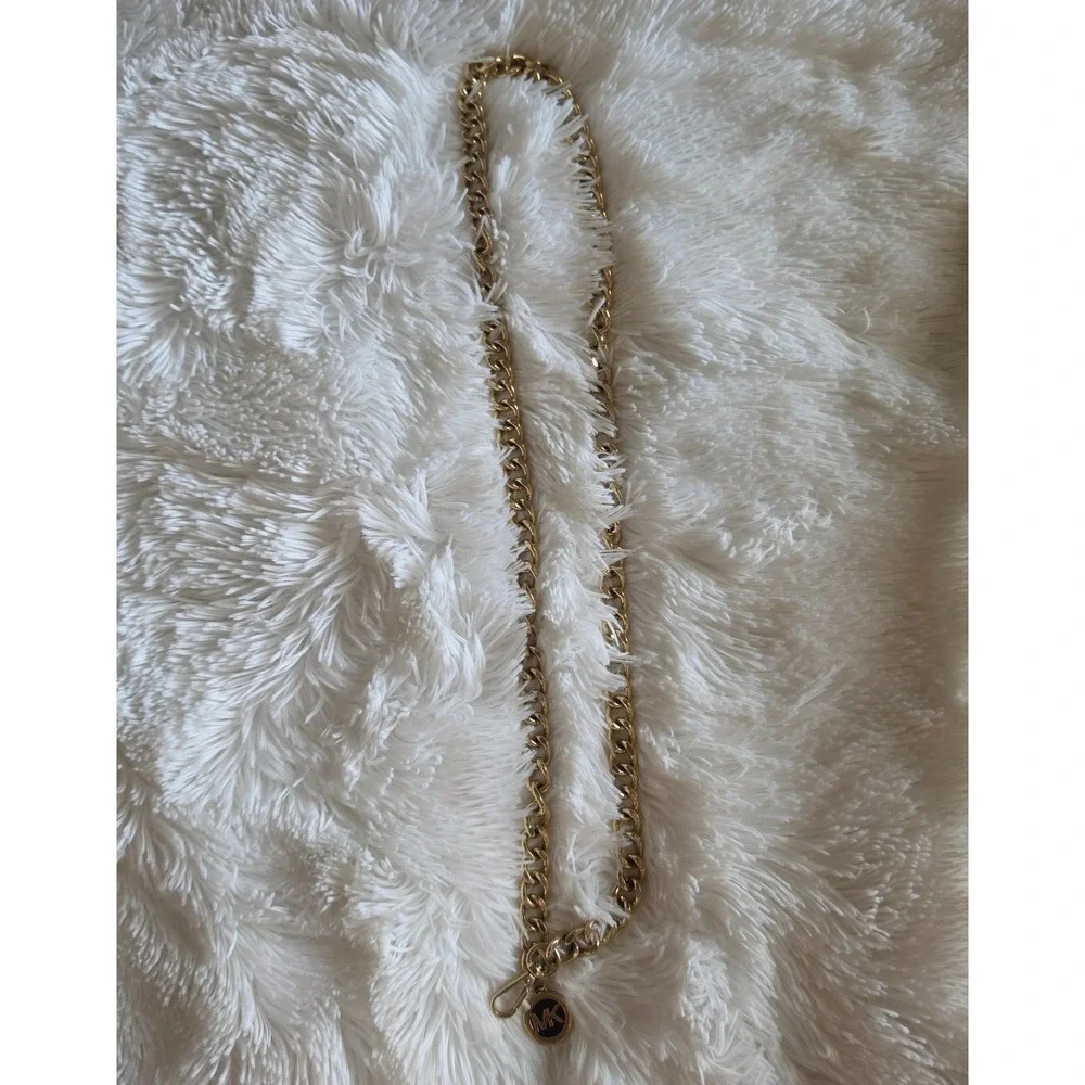 MICHAEL KORS Gold Chain Logo Chain Handler Replacement Strap for Handbag 39'